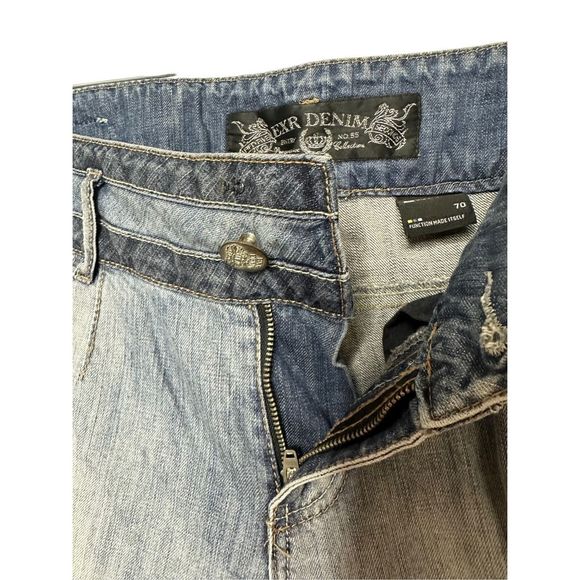 EXR Collection Progressive Rare Blue Jeans Size Korea 70 US 10 Women's - Picture 7 of 8